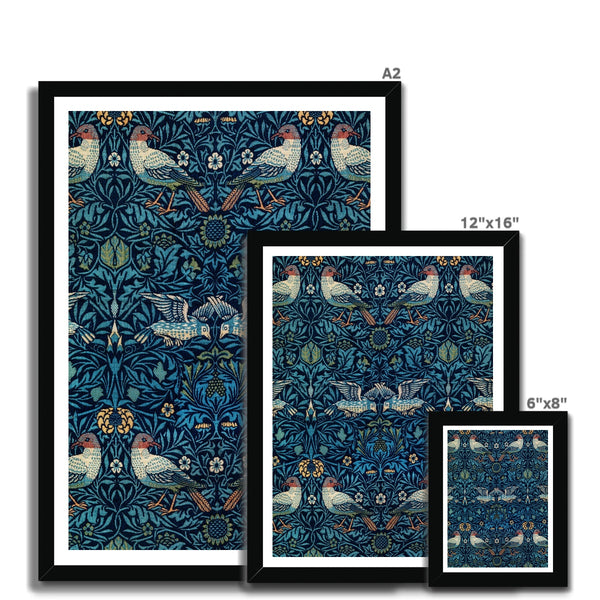 'Birds' by William Morris Framed Print