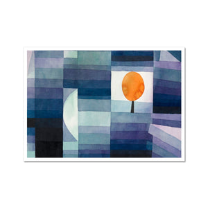 The Harbinger of Autumn by Paul Klee Fine Art Print