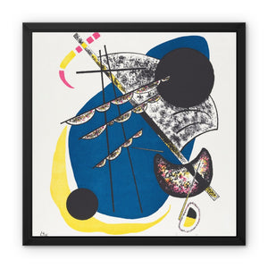 Small Worlds II - Wassily Kandinsky Framed Canvas