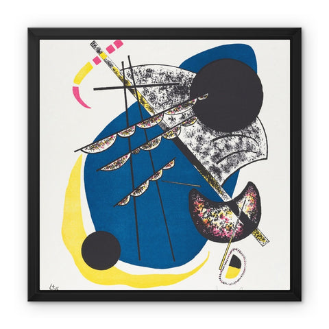 Small Worlds II - Wassily Kandinsky Framed Canvas