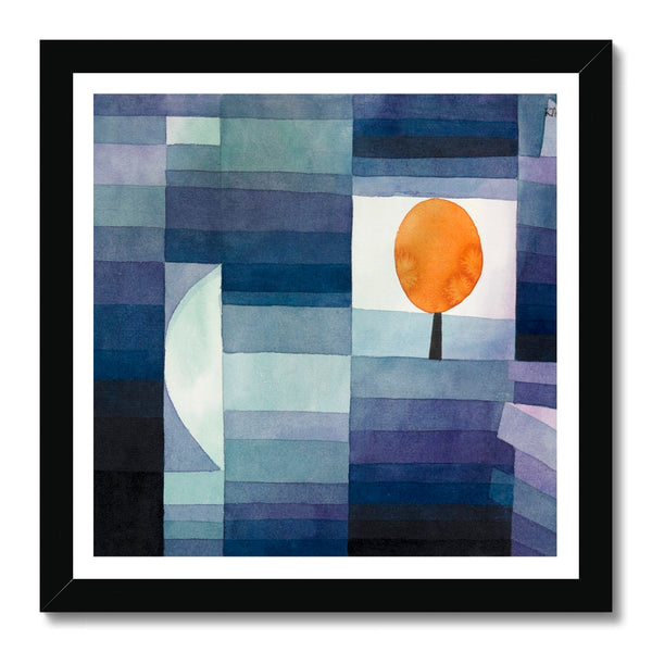 The Harbinger of Autumn by Paul Klee Framed Print