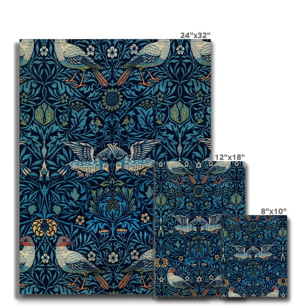 'Birds' by William Morris Canvas