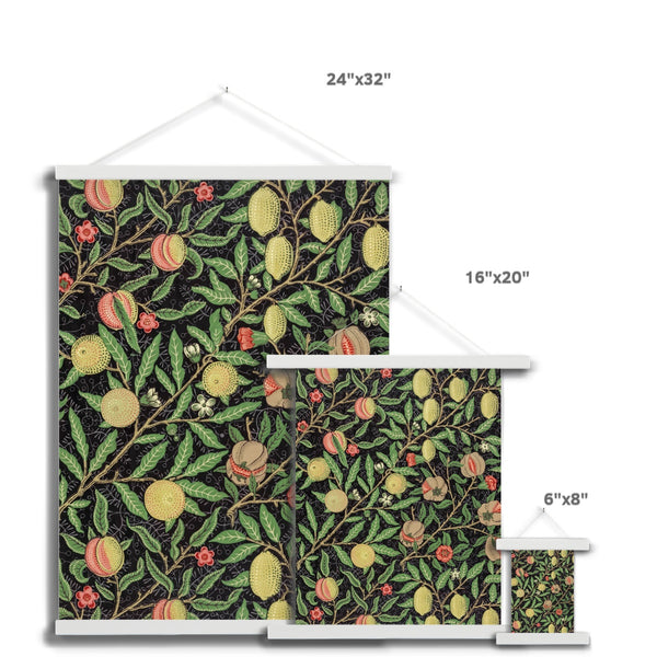 'Fruit' by William Morris Fine Art Print with Hanger