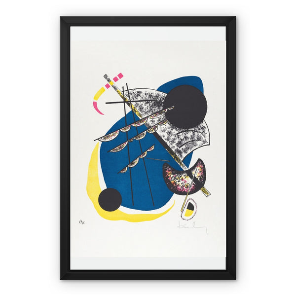 Small Worlds II - Wassily Kandinsky Framed Canvas