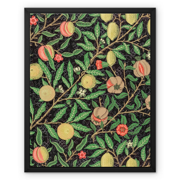 'Fruit' by William Morris Framed Canvas