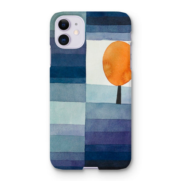 The Harbinger of Autumn by Paul Klee Snap Phone Case