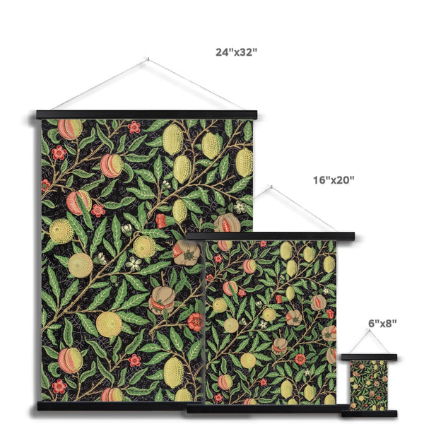 'Fruit' by William Morris Fine Art Print with Hanger