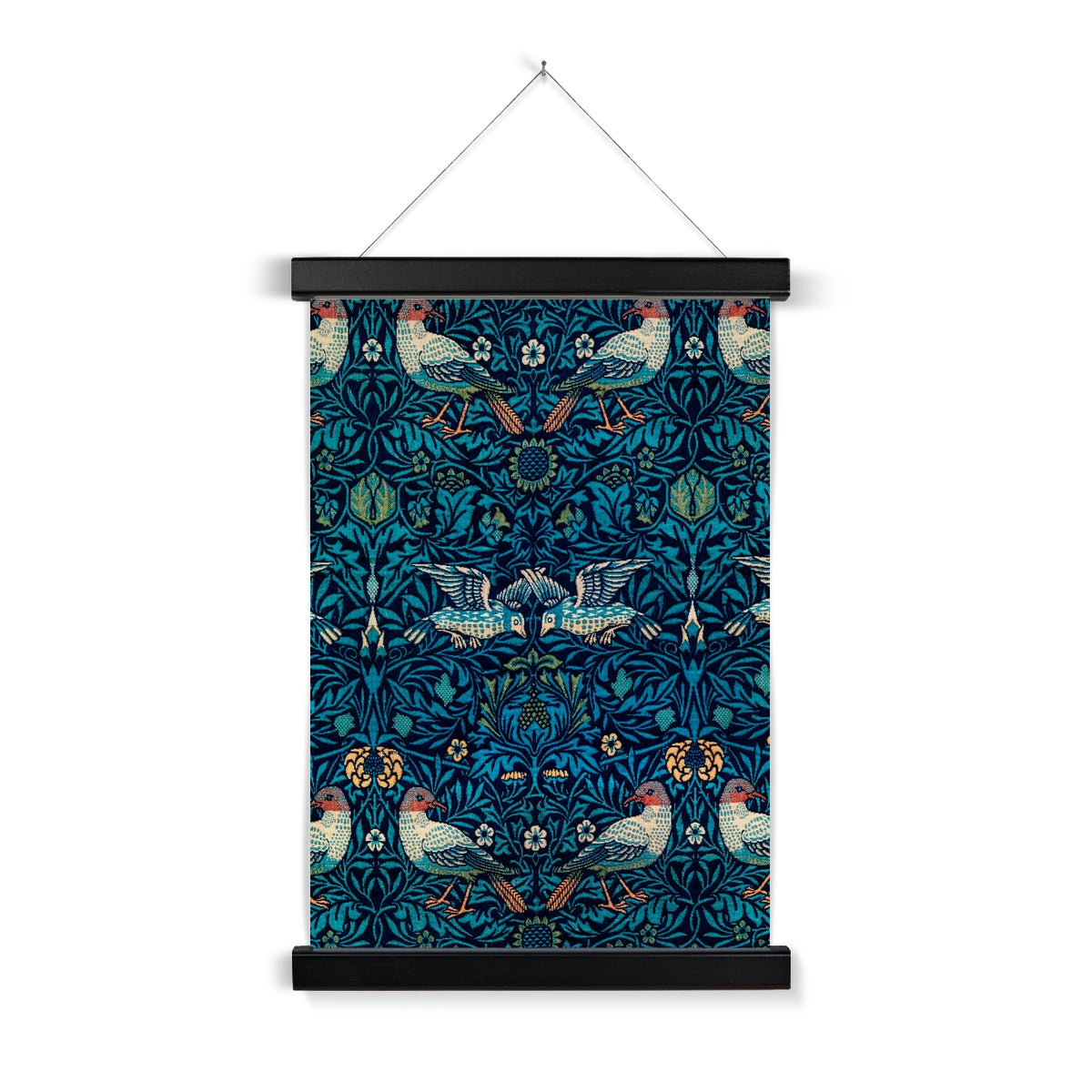 'Birds' by William Morris Fine Art Print with Hanger