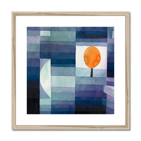 The Harbinger of Autumn by Paul Klee Framed & Mounted Print