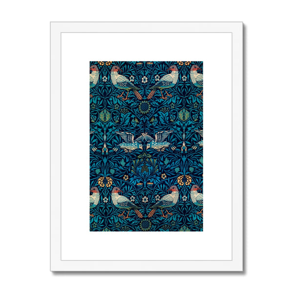 'Birds' by William Morris Framed & Mounted Print