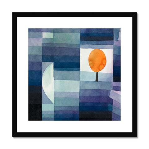 The Harbinger of Autumn by Paul Klee Framed & Mounted Print