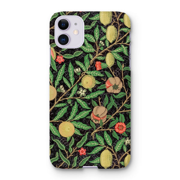 'Fruit' by William Morris Snap Phone Case