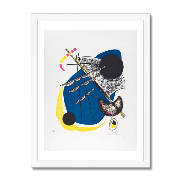 Small Worlds II - Wassily Kandinsky Framed Print