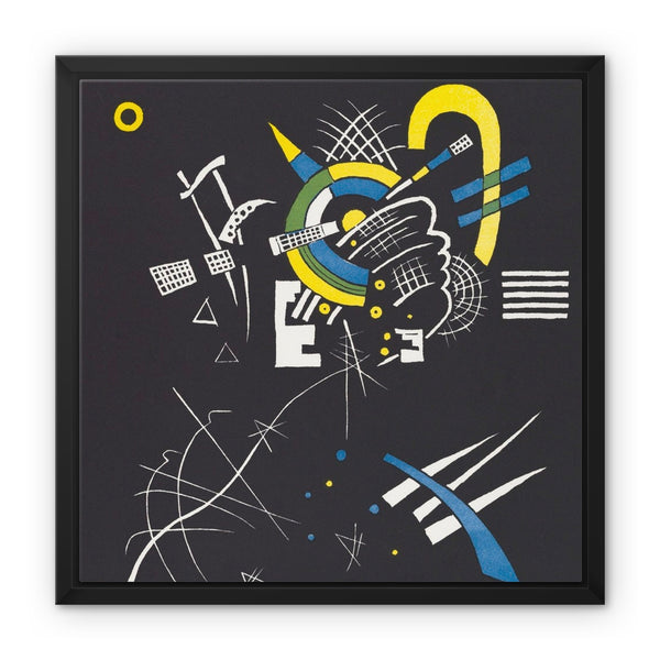 Small Worlds VII - Wassily Kandinsky Framed Canvas