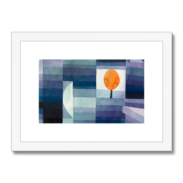 The Harbinger of Autumn by Paul Klee Framed & Mounted Print