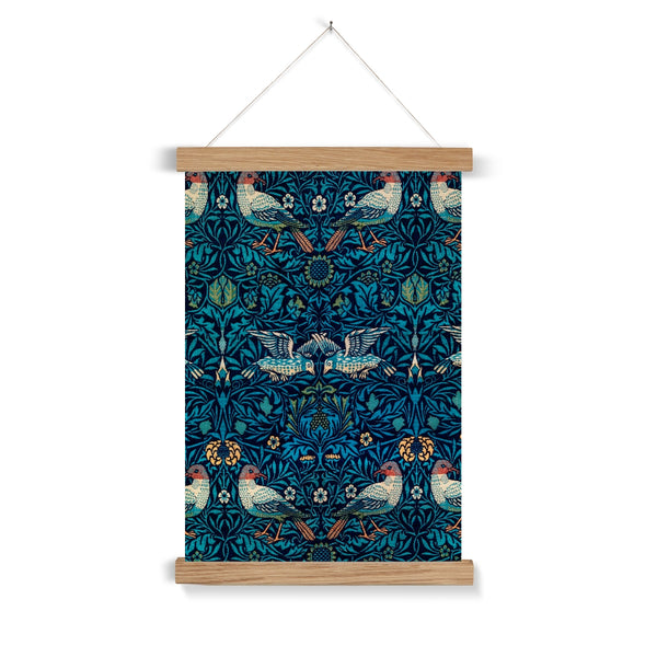 'Birds' by William Morris Fine Art Print with Hanger