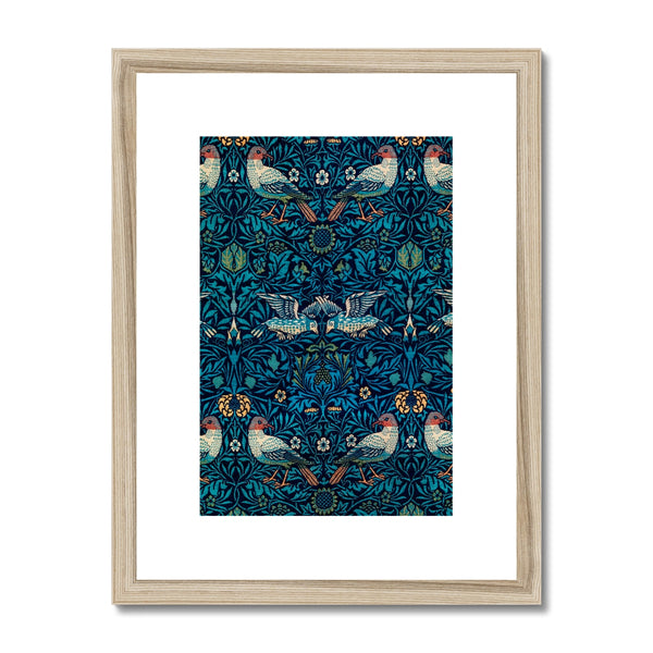 'Birds' by William Morris Framed & Mounted Print