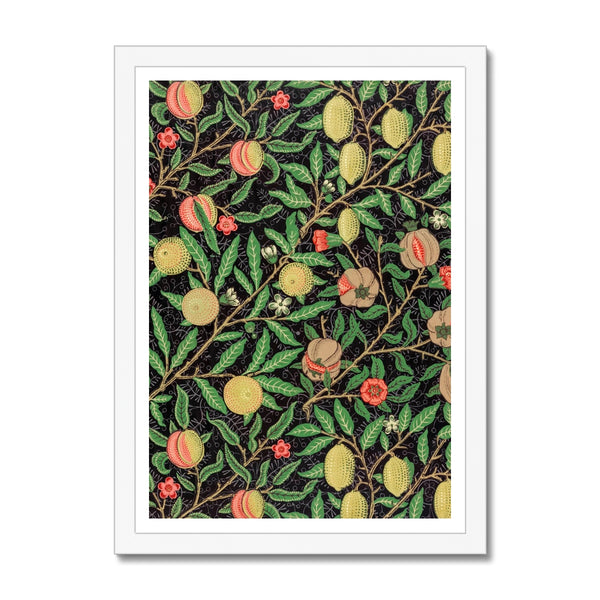 'Fruit' by William Morris Framed Print