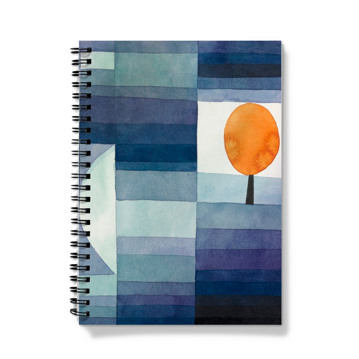 The Harbinger of Autumn by Paul Klee Notebook