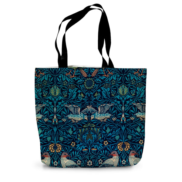 'Birds' by William Morris Canvas Tote Bag