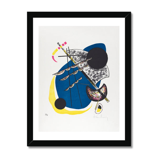 Small Worlds II - Wassily Kandinsky Framed Print