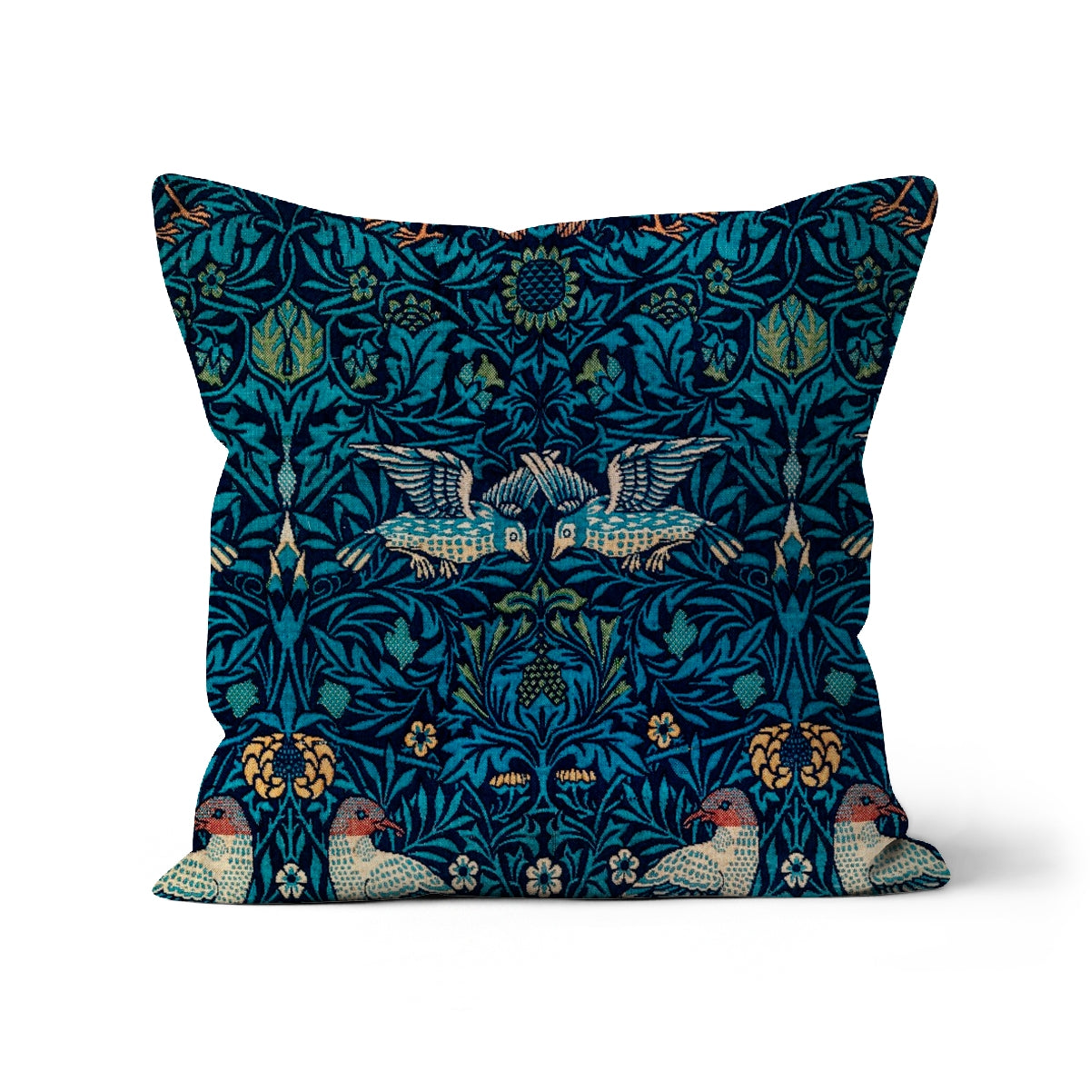 'Birds' by William Morris Cushion