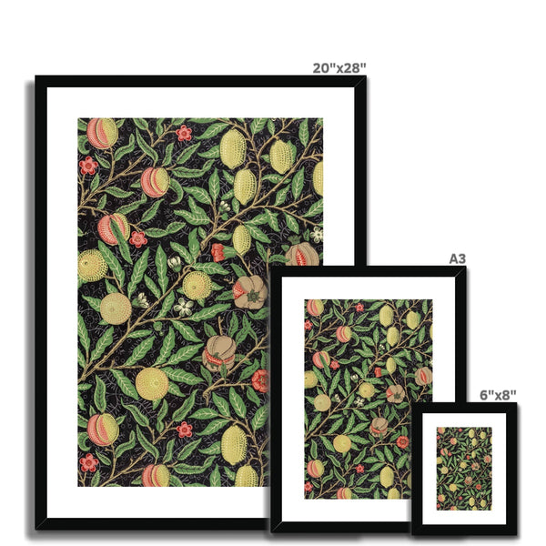 'Fruit' by William Morris Framed & Mounted Print