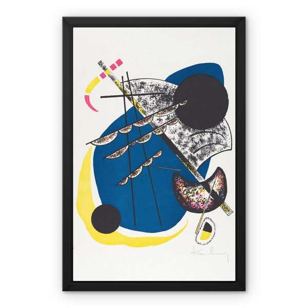 Small Worlds II - Wassily Kandinsky Framed Canvas