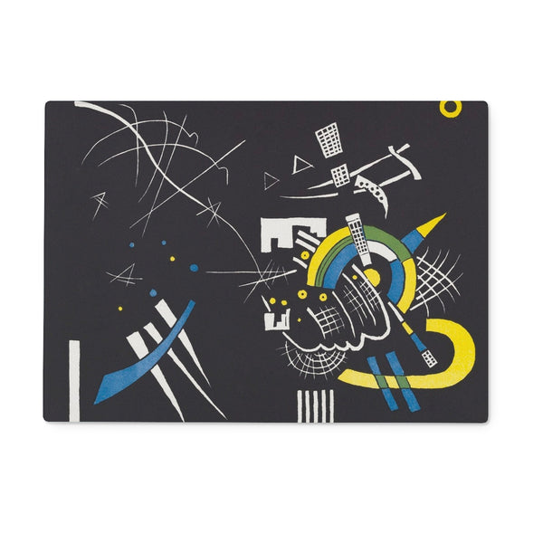 Small Worlds VII - Wassily Kandinsky Glass Chopping Board