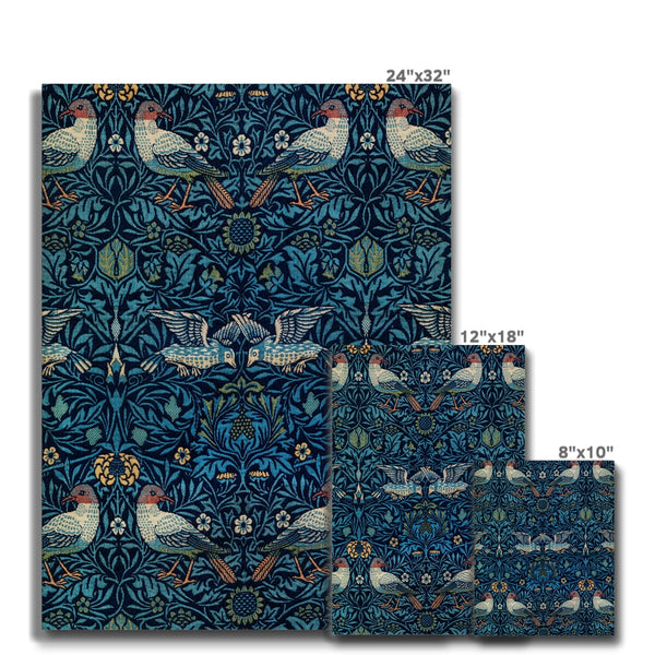 'Birds' by William Morris Canvas