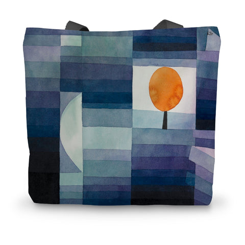 The Harbinger of Autumn by Paul Klee Canvas Tote Bag