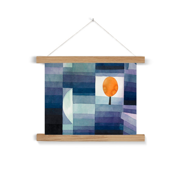 The Harbinger of Autumn by Paul Klee Fine Art Print with Hanger