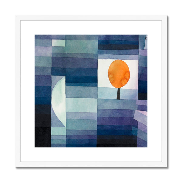 The Harbinger of Autumn by Paul Klee Framed & Mounted Print