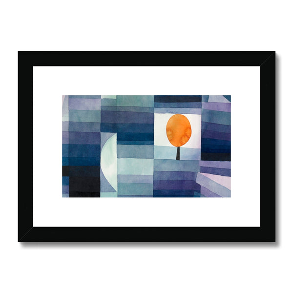 The Harbinger of Autumn by Paul Klee Framed & Mounted Print