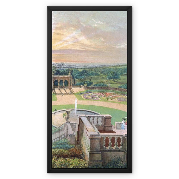 Shrubland Hall, Suffolk Framed Canvas