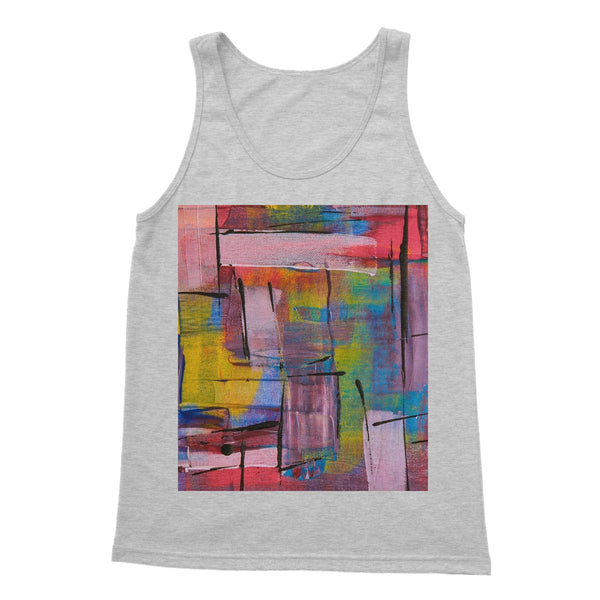 Abstract Close Up Softstyle Tank Top