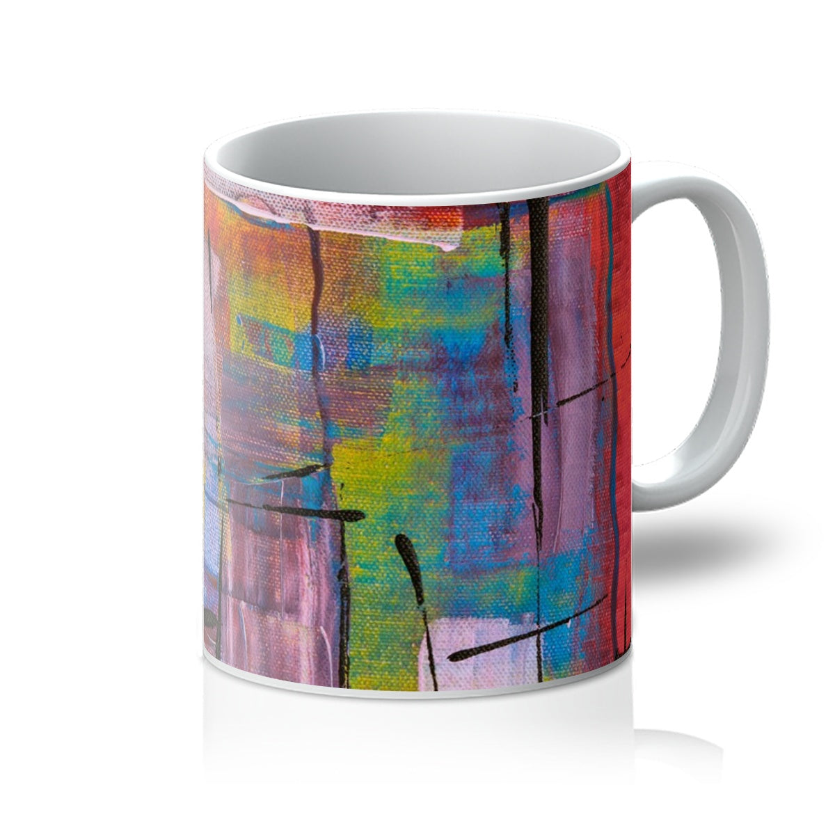 Abstract Close Up Mug