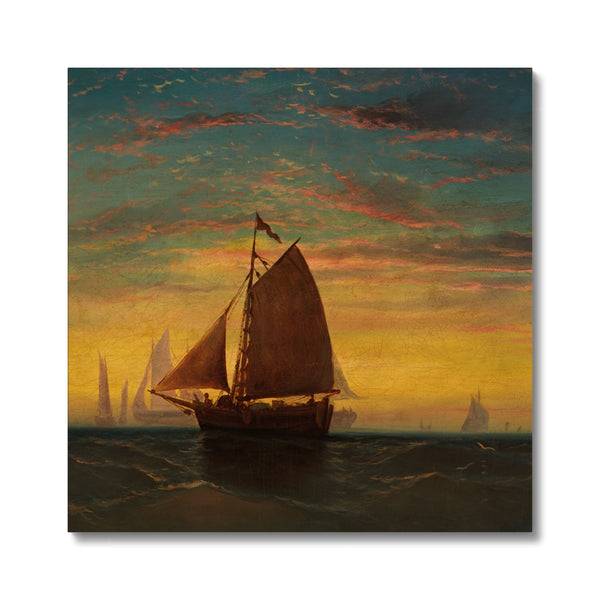 Boston Harbour Canvas