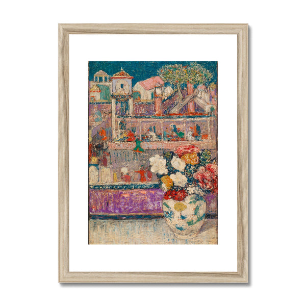 Begonias Framed & Mounted Print