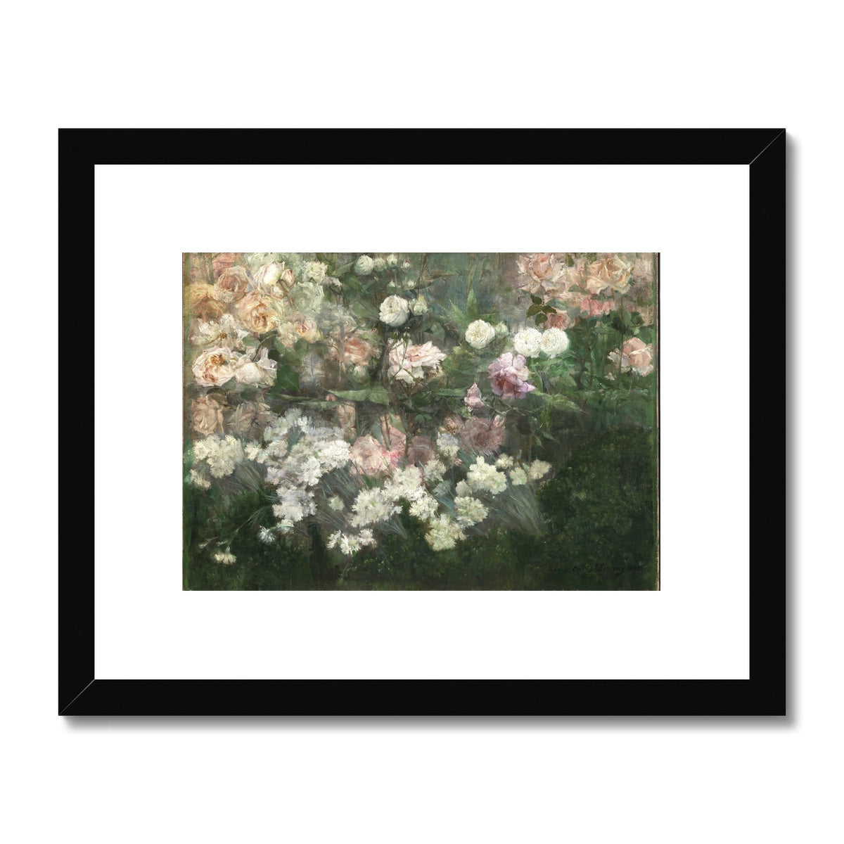 Garden in May Framed & Mounted Print