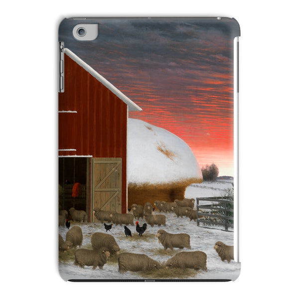 Barnyard in Winter Tablet Cases