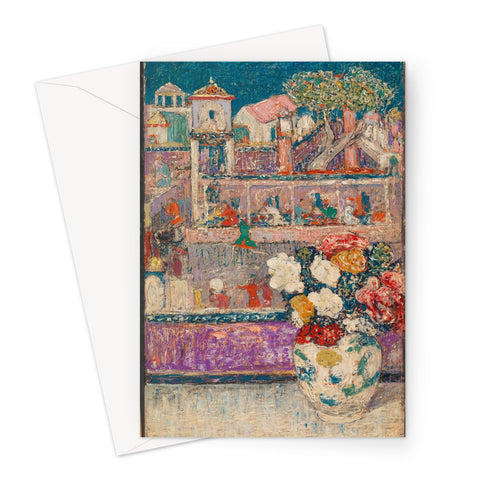 Begonias Greeting Card