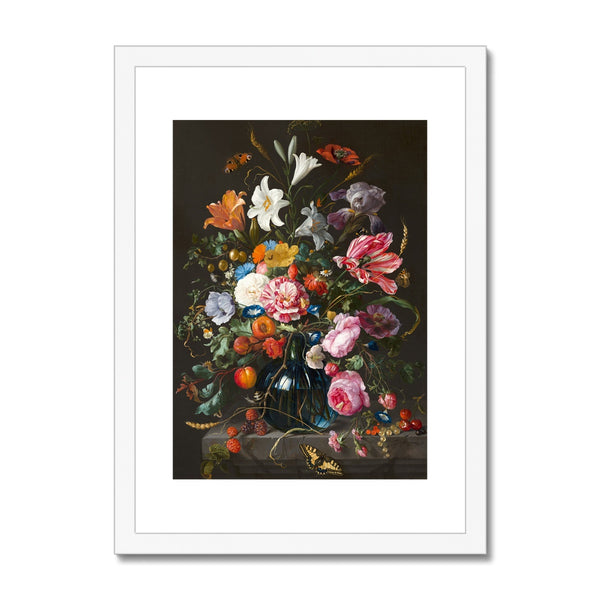 Vase of Flowers Framed & Mounted Print