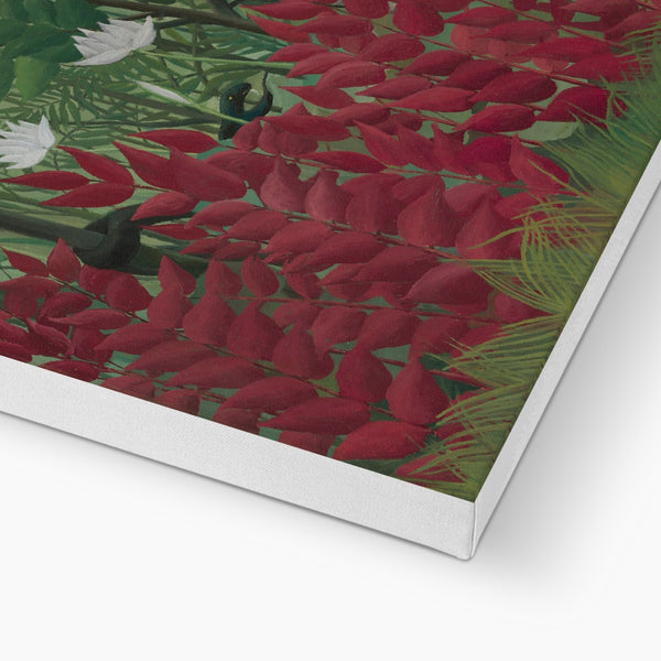 Tropical Forest & Monkeys Canvas