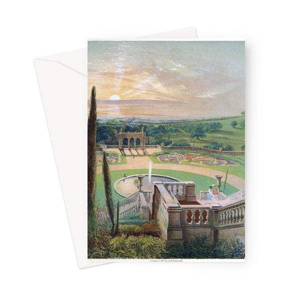 Shrubland Hall, Suffolk Greeting Card