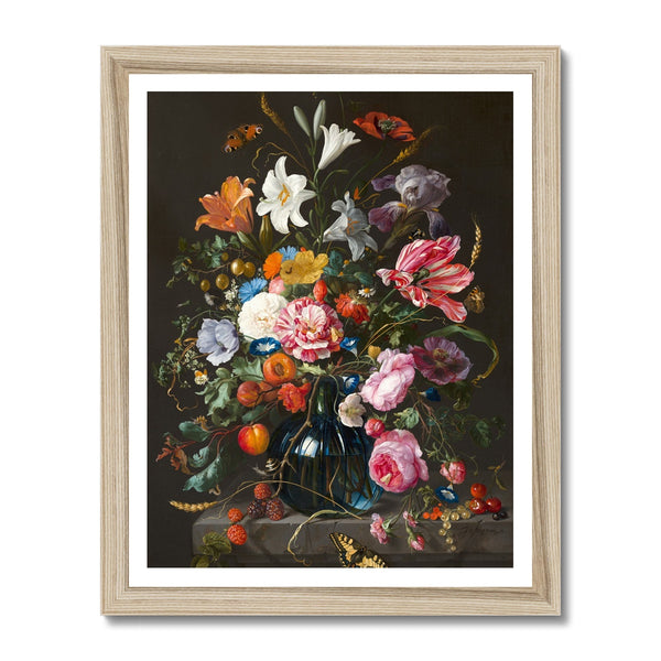 Vase of Flowers Framed Print