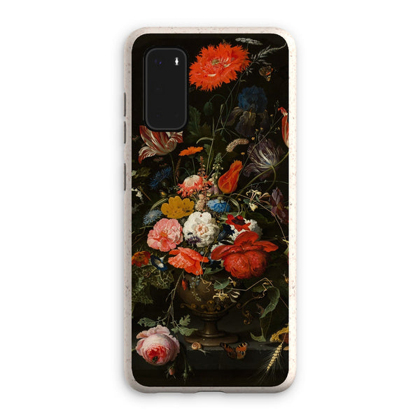 Vintage Metal Vase Flowers Eco Phone Case