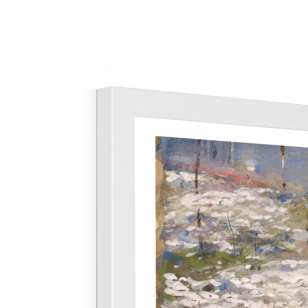 Field of Blossoms Framed Print