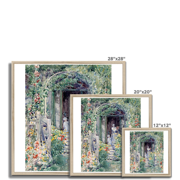 The Garden in its Glory Framed Print