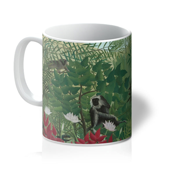 Tropical Forest & Monkeys Mug